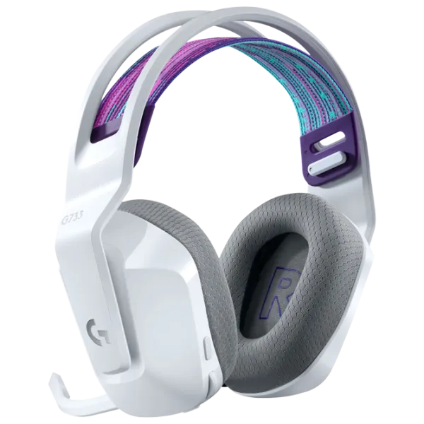 Căști Logitech G733 White Fără fir/ Gaming photo 3