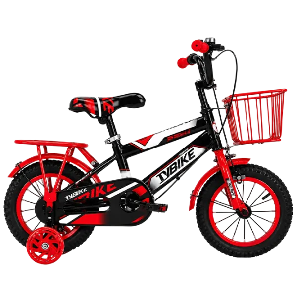 Bicicletă TyBike BK-06 12" 12" Aliaj de magneziu / Red Black photo 1