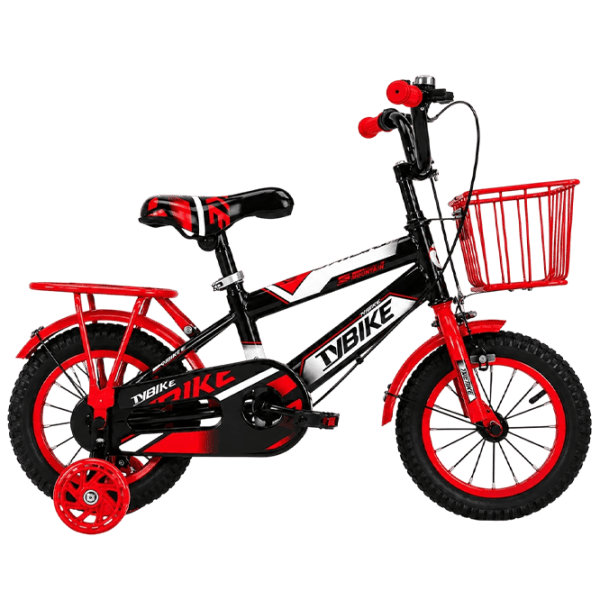 Bicicletă TyBike BK-06 12" 12" Aliaj de magneziu / Red Black photo 1