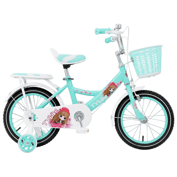 Bicicletă TyBike BK-011 12" 12" Oțel / Green White photo 1