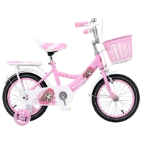 Bicicletă TyBike BK-011 14" 14" Oțel / Pink White
