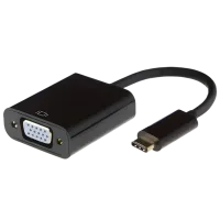 Adaptor APC USB TYPE C to VGA Female USB Type-C / Black