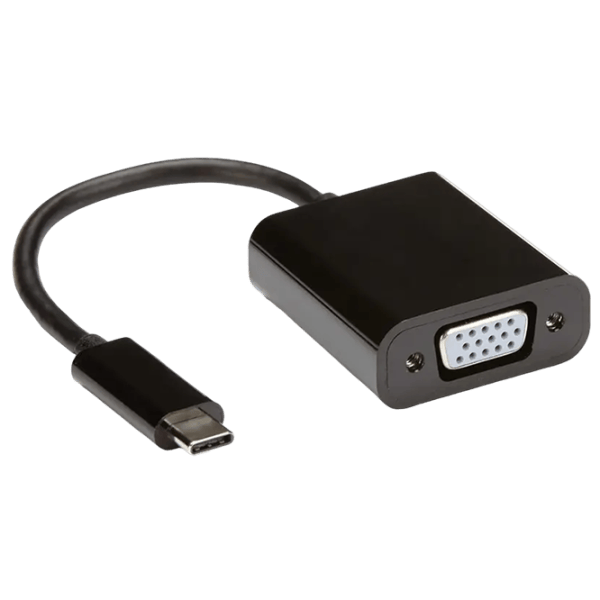 Adaptor APC USB TYPE C to VGA Female USB Type-C / Black photo 2