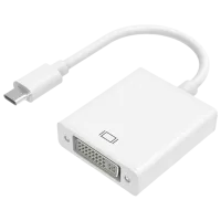 Adaptor APC USB TYPE C to DVI FEMALE USB Type-C / White