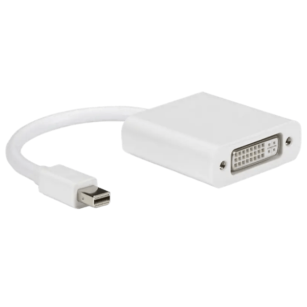 Адаптер APC Mini DP male to DVI Female Mini DispalyPort / Белый photo 1