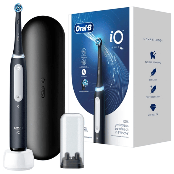 Зубная электрощетка Braun Oral-B iO 4  / Черный photo 4