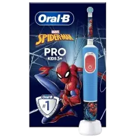 Зубная электрощетка Braun Kids Vitality D103 Spiderman PRO 2D / Синий