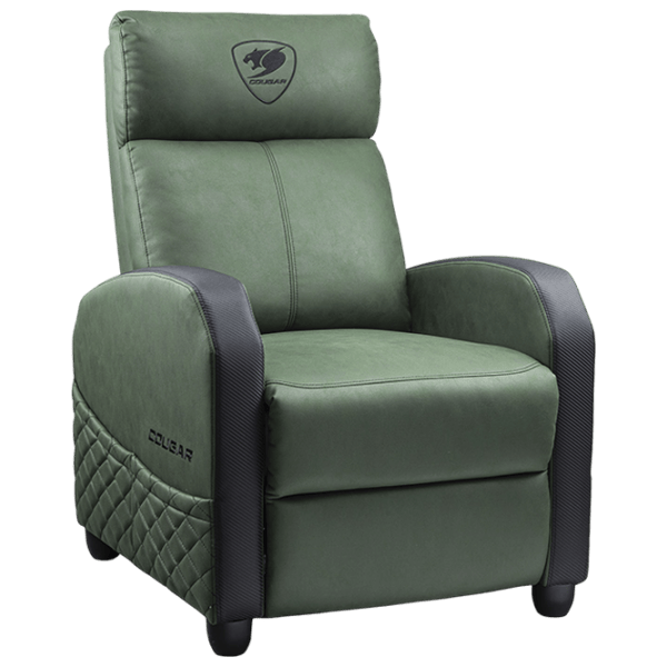 Игровое кресло Cougar Ranger Elite Черный Армейский зеленый photo 1