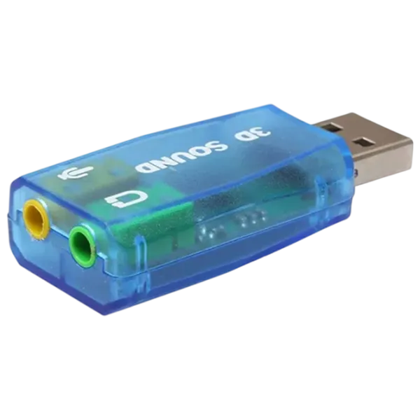 Adaptor Gembird SC-USB-02 USB / Blue photo 1