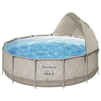 Бассейн Bestway STEEL PRO MAX 11133 л/ Каркасный/ Коричневый