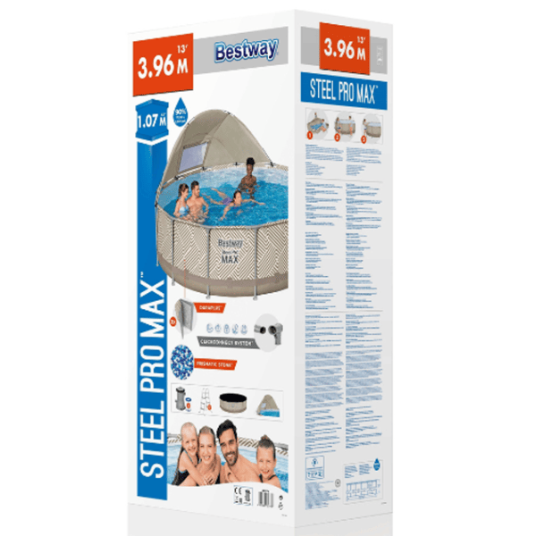 Бассейн Bestway STEEL PRO MAX 11133 л/ Каркасный/ Коричневый photo 10