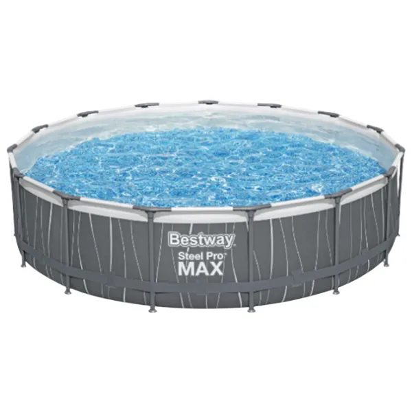 Piscină Bestway STEEL PRO MAX 14970 l/ Cu cadru/ Gray photo 1