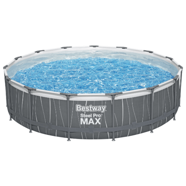 Piscină Bestway STEEL PRO MAX 14970 l/ Cu cadru/ Gray photo 1