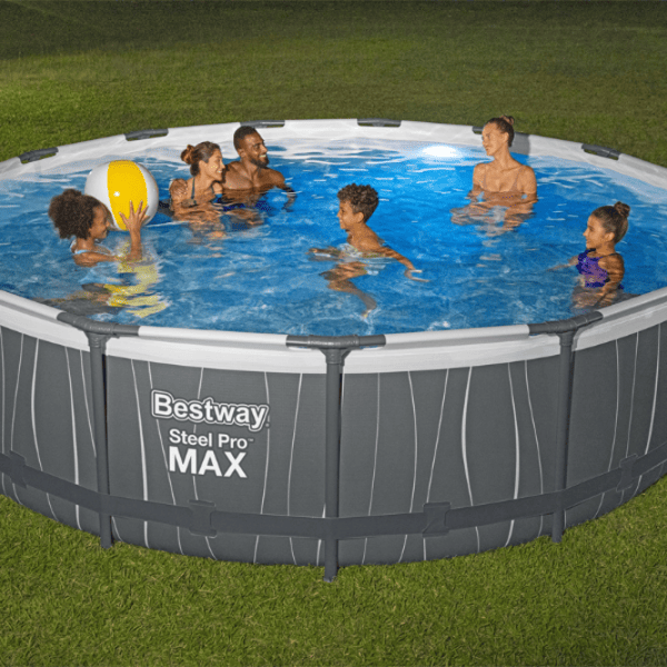 Piscină Bestway STEEL PRO MAX 14970 l/ Cu cadru/ Gray photo 7