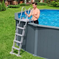 Бассейн Bestway Hydrium 21490 л/ Каркасный/ Серый photo 10