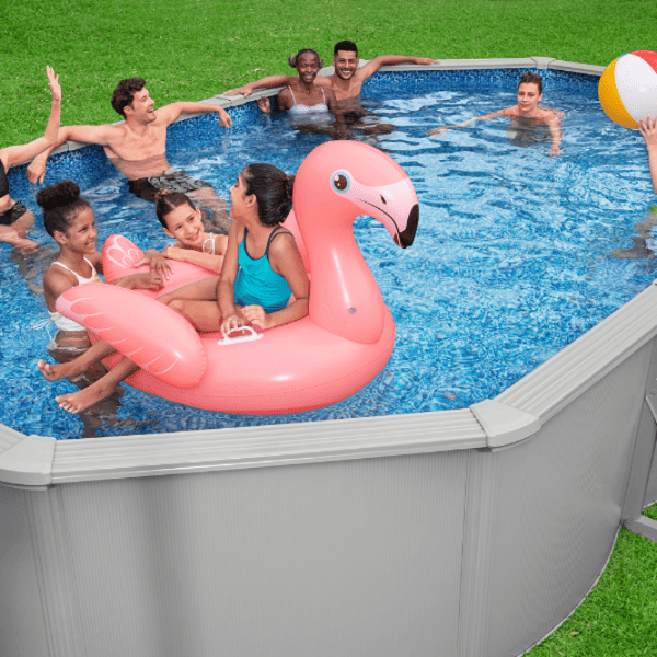 Piscină Bestway Hydrium 19929 l/ Cu cadru/ Gray photo 4