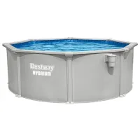 Бассейн Bestway Hydrium 10990 л/ Каркасный/ Серый