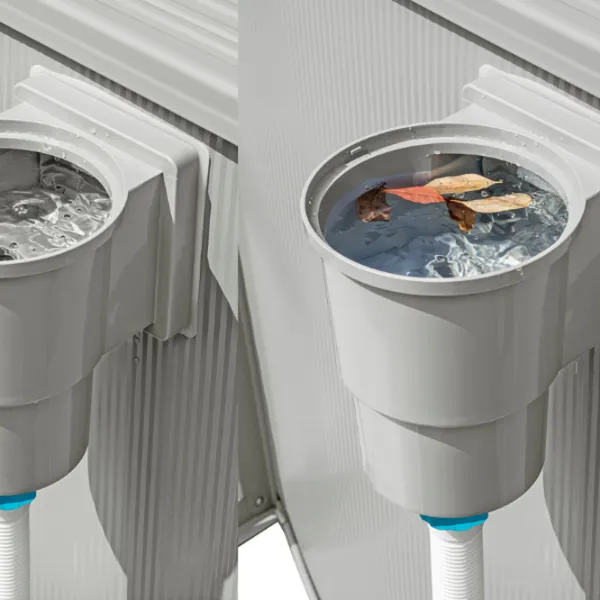 Piscină Bestway Hydrium 16296 l/ Cu cadru/ Gray photo 5