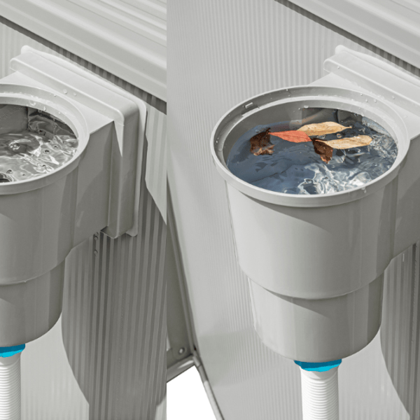 Piscină Bestway Hydrium 16296 l/ Cu cadru/ Gray photo 5