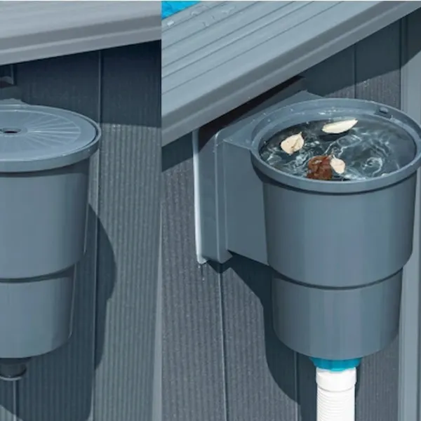 Piscină Bestway Hydrium 49200 l/ Cu cadru/ Gray photo 4