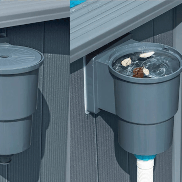 Piscină Bestway Hydrium 49200 l/ Cu cadru/ Gray photo 4
