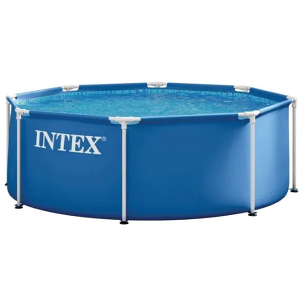 Бассейн Intex Metal Frame 2843 л/ Каркасный/ Синий photo 1