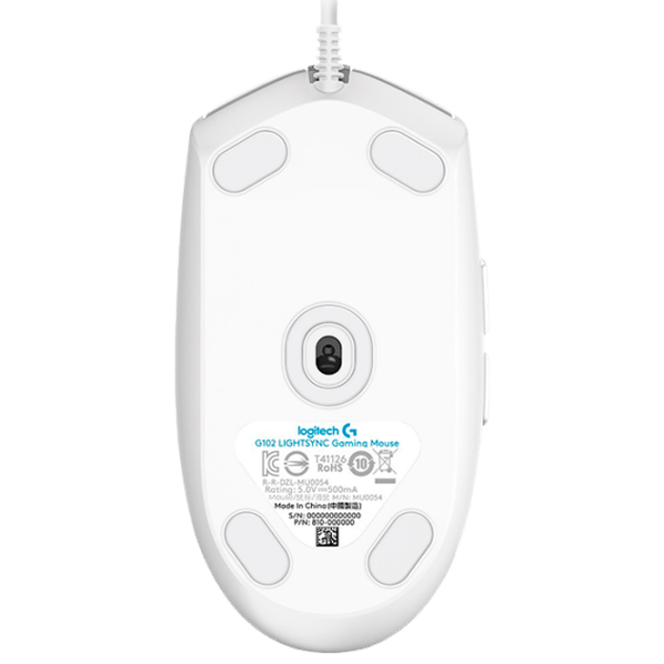 Мышь Logitech G102 Lightsync USB / Белый photo 4