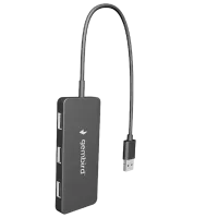 Адаптер Gembird UHB-U2P4-04 USB 2.0 / Черный photo 2