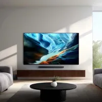Телевизор Samsung QE65S90HAEXUA 65" / QLED / 4K / Smart TV / Черный photo 6