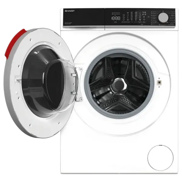 Стиральная машина SHARP ES-NFL814CWNA-EE 8 кг / 1400 об/мин / Белый photo 5