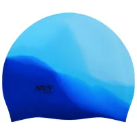 Cască de înot Nils MULTICOLOR M05 Silicon / Blue 