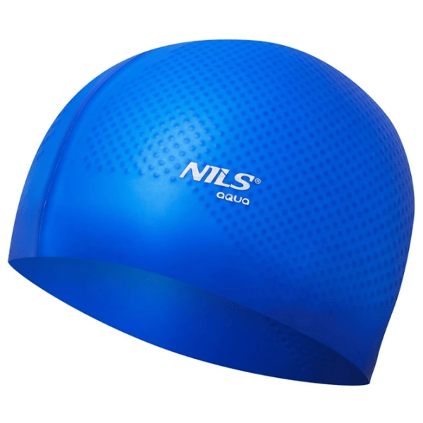 Cască de înot Nils MULTICOLOR M05 Silicon / Blue  photo 1
