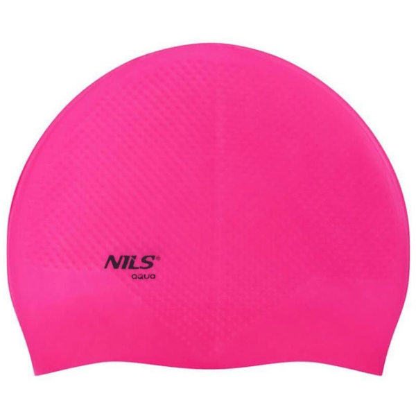 Cască de înot Nils 11-30-057 Silicon / Pink  photo 1
