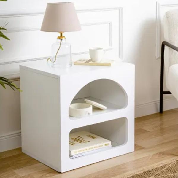 Тумбочки Trendy Lorin 50 x 50 x 40см / ДСП / White photo 4