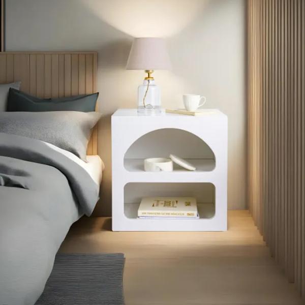 Тумбочки Trendy Lorin 50 x 50 x 40см / ДСП / White photo 6