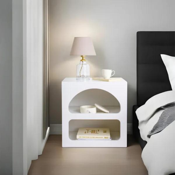 Тумбочки Trendy Lorin 50 x 50 x 40см / ДСП / White photo 7