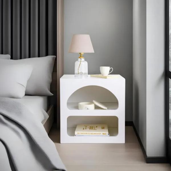 Тумбочки Trendy Lorin 50 x 50 x 40см / ДСП / White photo 8