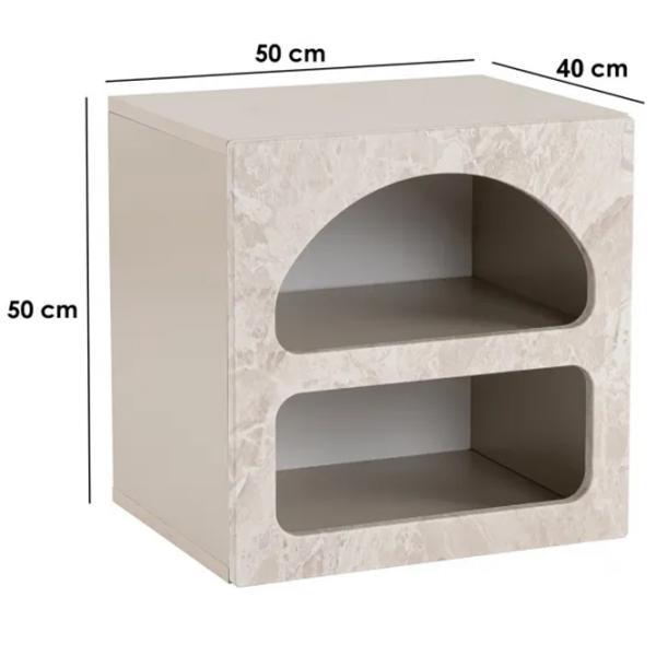 Тумбочки Trendy Lorin 50 x 50 x 40см / ДСП / Travertine photo 13