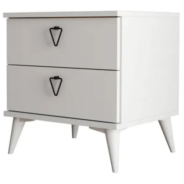 Тумбочки Trendy Versa 55.1 x 52 x 45см / ДСП / White photo 1