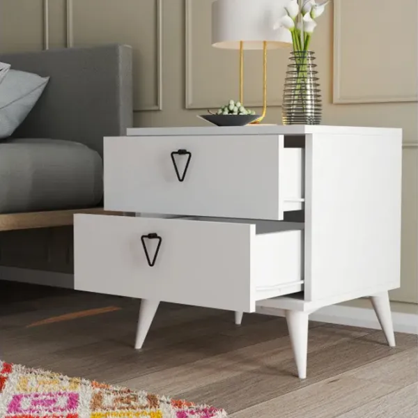 Тумбочки Trendy Versa 55.1 x 52 x 45см / ДСП / White photo 4