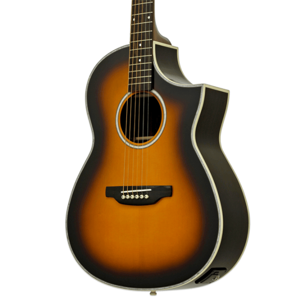 Электроакустическая гитара Aria MSG-02CE 4/4, Dreadnought, Коричневый Sunburst photo 2