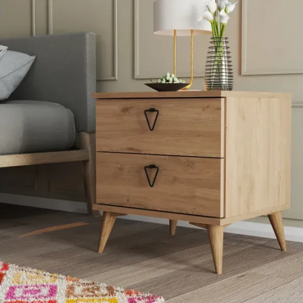 Тумбочки Trendy Versa-Ce 52 x 52 x 45см / ДСП меламин / Дуб photo 2