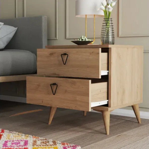 Тумбочки Trendy Versa-Ce 52 x 52 x 45см / ДСП меламин / Дуб photo 4