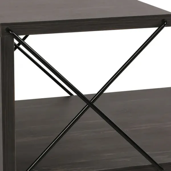 Тумбочки Trendy Cruce 55 x 50 x 40см / ДСП / Темно Коричневый photo 3