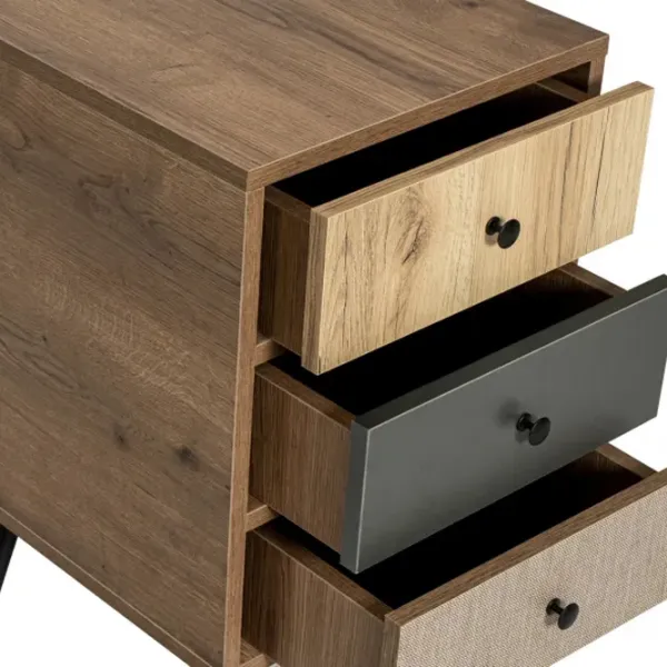 Тумбочки Trendy Fairway 70 x 41 x 40см / ДСП меламин / Коричневый  photo 3