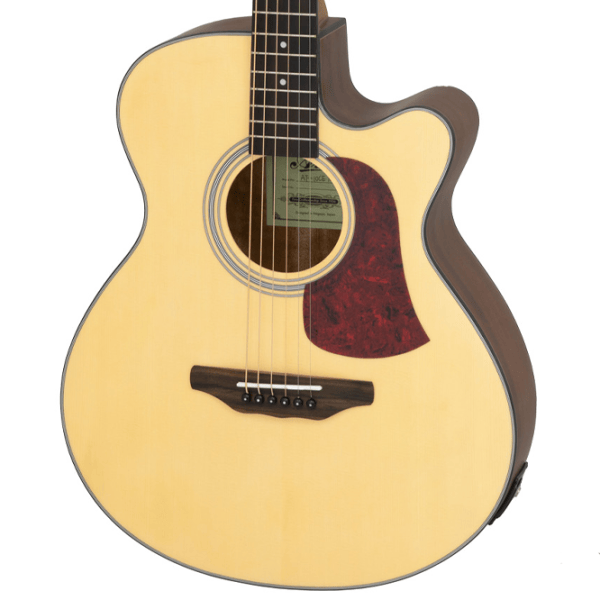 Chitară electro-acustică Aria AF-10CE 4/4, Folk, Matte Natural photo 2