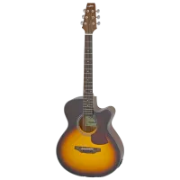 Chitară electro-acustică Aria AF-10CE 4/4, Folk, Tobacco Brown Sunburst