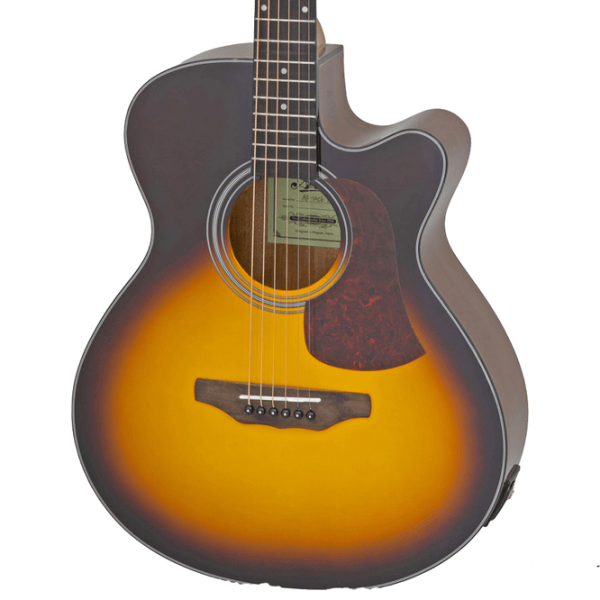 Chitară electro-acustică Aria AF-10CE 4/4, Folk, Tobacco Brown Sunburst photo 3