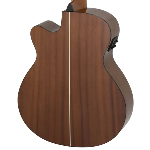Chitară electro-acustică Aria AF-10CE 4/4, Folk, Tobacco Brown Sunburst photo 4