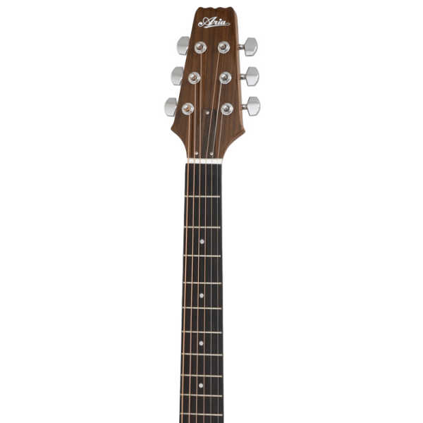 Chitară electro-acustică Aria AF-10CE 4/4, Folk, Tobacco Brown Sunburst photo 5